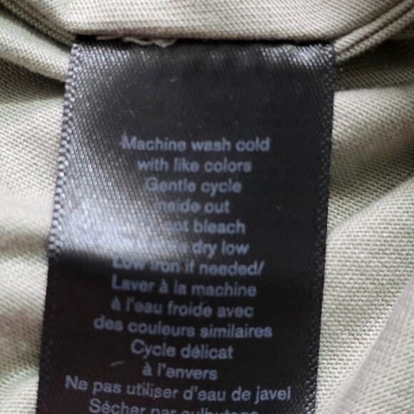 rag & bone Gravity Classic T-Shirt Men L Olive Vetiver Crew Neck - Picture 7 of 8